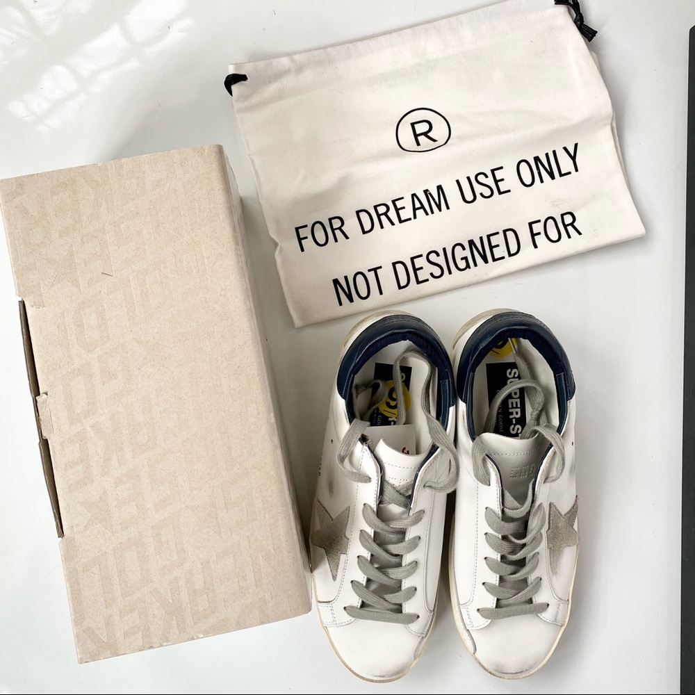 ❌SOLD❌Golden Goose Super-star Classic with Spur Low Top Sneakers Sz 9 NIB